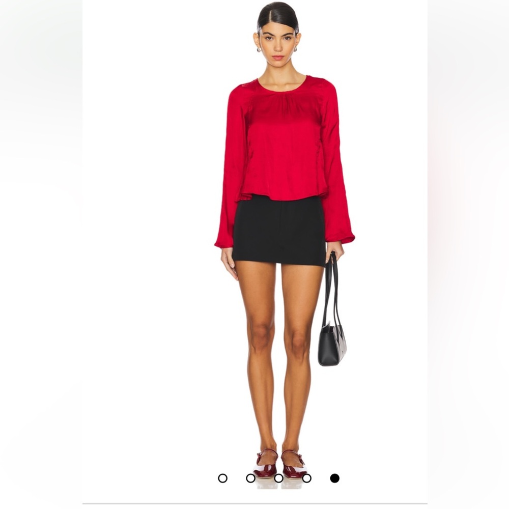 Free people Arabella Blouse in Rubies - Picture 2 of 10